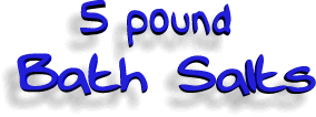 5 pound Bath Salts